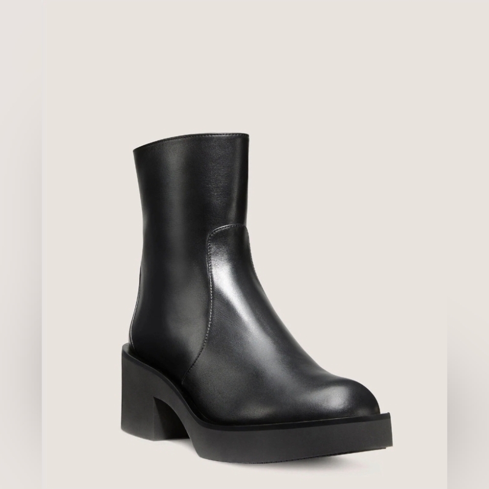 Stuart Weitzman Gotham $650 Zip Bootie 10M Brand New!